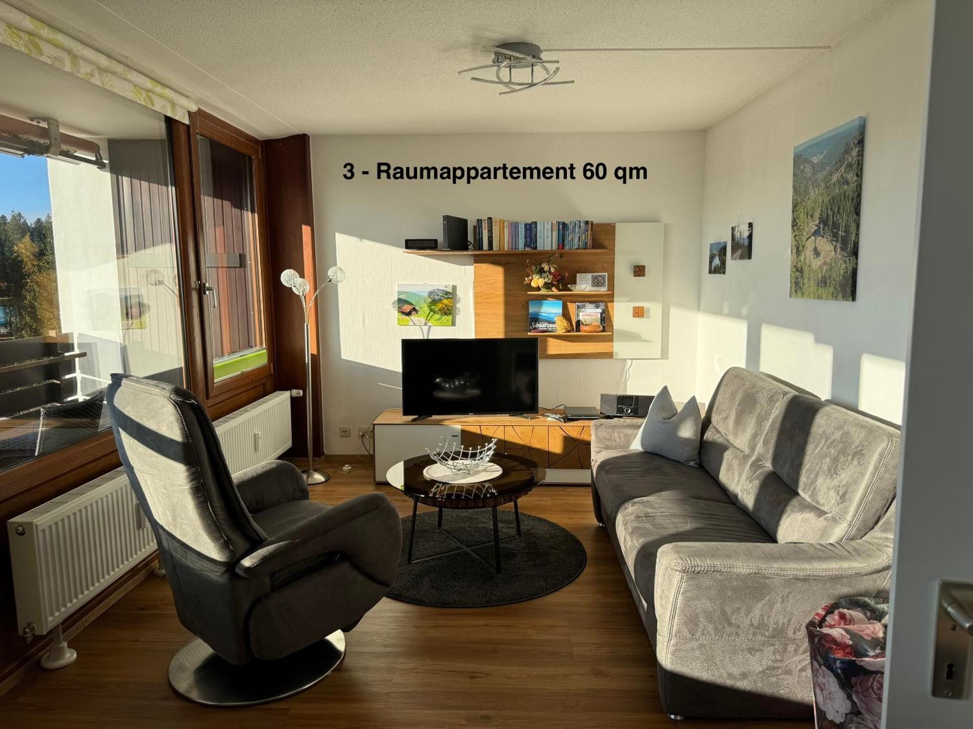 3- 2-1 - Raum - Ferienappartements Dieter Hoffmann Freudenstadt-Kniebis Beim Nationalpark Exterior foto